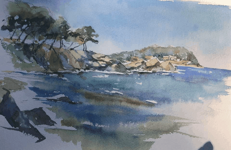 CROQUIS LE PRADET TANIA TOLSTOUSOVA